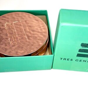 Tres Generaciones‎ Copper Coasters set of 4